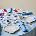 Karaca Stream Bone Ostra 34-Piece Breakfast Set for 6 People