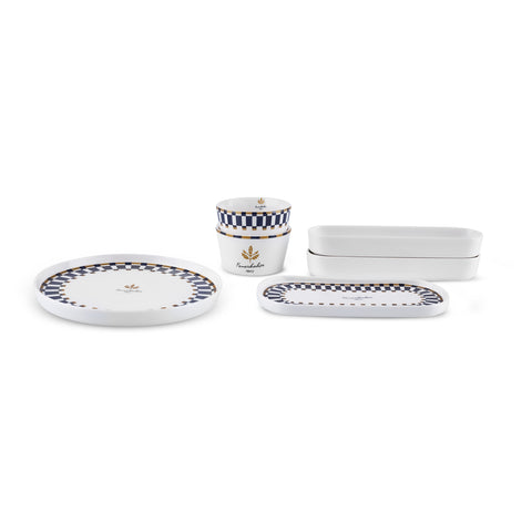 Karaca x Fenerbahçe Licensed Forever Bone – 14-Piece Breakfast Set for 6 People