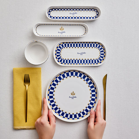 Karaca x Fenerbahçe Licensed Forever Bone – 14-Piece Breakfast Set for 6 People