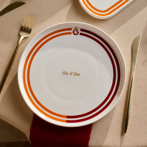 Karaca x Galatasaray Licensed Forever Bone – 14-Piece Breakfast Set for 6 People