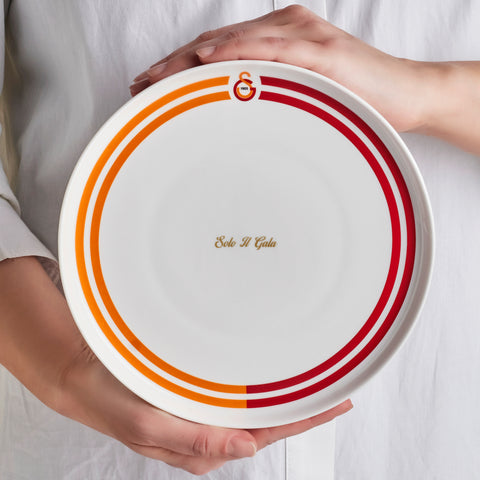 Karaca x Galatasaray Licensed Forever Bone – 14-Piece Breakfast Set for 6 People