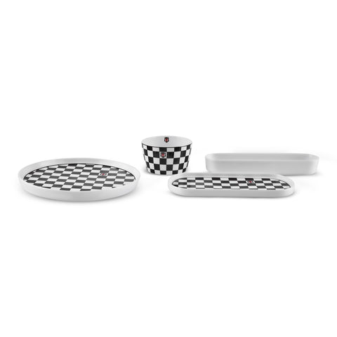 Karaca x Beşiktaş Licensed Forever Bone – 14-Piece Breakfast Set for 6 People
