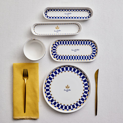 Karaca x Beşiktaş Licensed Forever Bone – 14-Piece Breakfast Set for 6 People