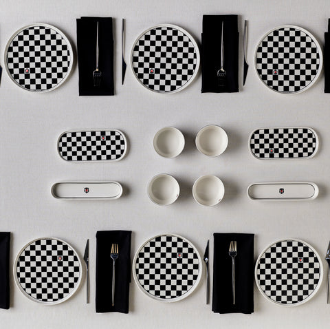 Karaca x Beşiktaş Licensed Forever Bone – 14-Piece Breakfast Set for 6 People