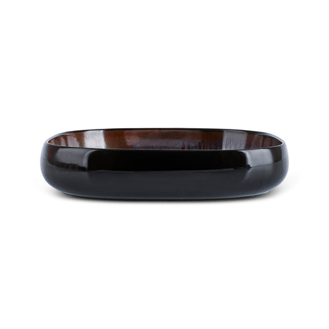 Karaca Earth Collection Galactic Shiny Black 55-teiliges Tafelservice für 12 Personen
