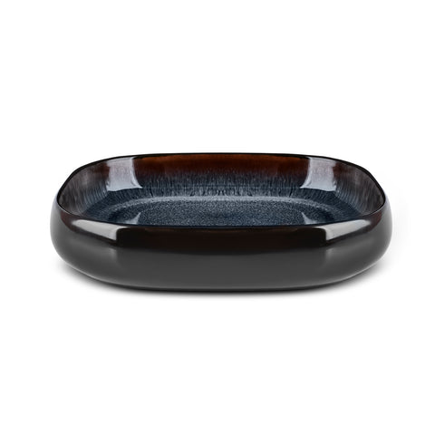Karaca Earth Collection Galactic Shiny Black 55-teiliges Tafelservice für 12 Personen