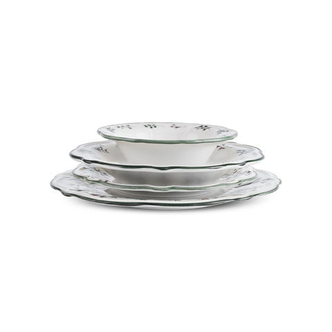 Karaca Ida – 24-teiliges Steinzeug-Set, 6 Personen, Mehrfarbig
