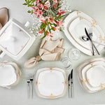 Karaca Milena Gold 60 Pieces, Service for 12