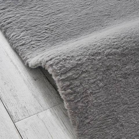 Kaşmir Halı 7/24 Cosy Dunkelgrau Teppich 160x230 cm