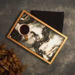 Karaca Home Moroccan Marble Tray 40x25 cm