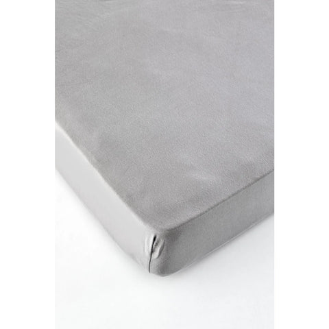Karaca Home Jersey Fitted Bettlaken Grau (140x200 cm) Öko-Tex Zertifiziert