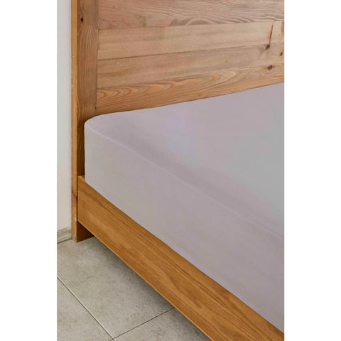 Karaca Home Jersey Fitted Bettlaken Grau (100x200 cm) Öko-Tex Zertifiziert