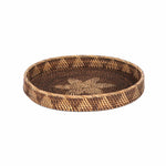 Karaca Home Antikes Rattan-Tablett 40 cmm
