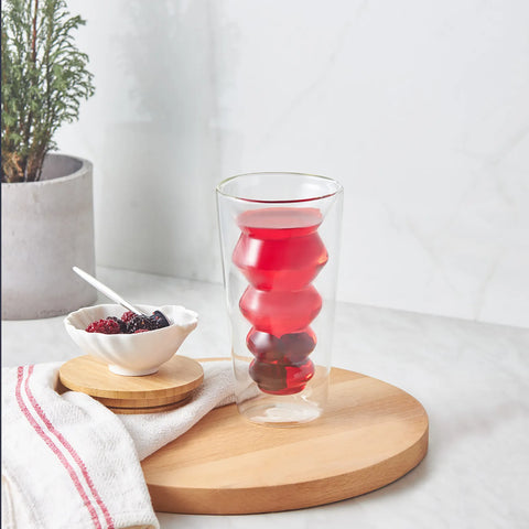 Karaca Pia Doppelwandiges Capuccino Glas 330 ml