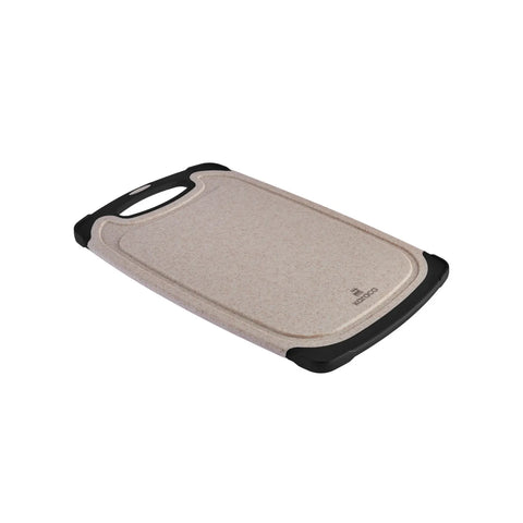 Karaca Daily Creme 2er-Set Schneidebrett in Granitoptik