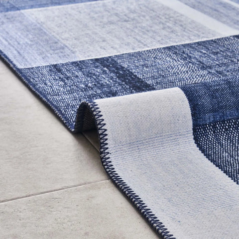 Kaşmir Halı Dekoratif Art Trend Deep Blue Teppich 80 x 300