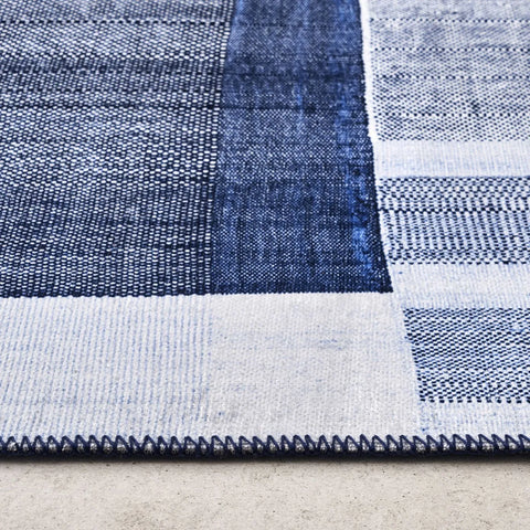 Kaşmir Halı Dekoratif Art Trend Deep Blue Teppich 80 x 300