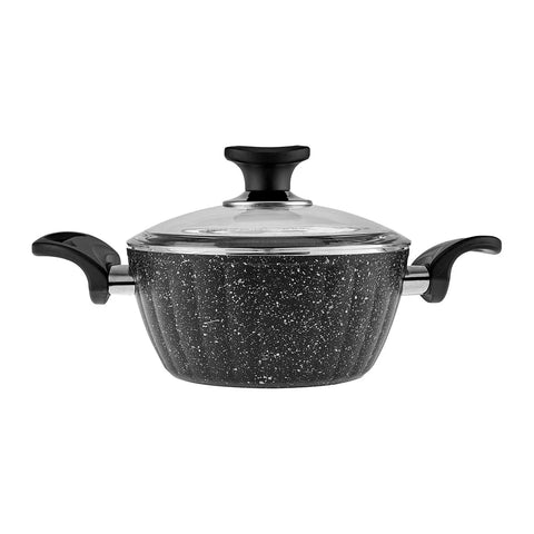 Cookplus Biogranit Dream 7-teiliges Kochgeschirr-Set Schwarz