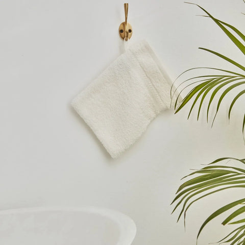 Karaca Weizen Ecru 100% Baumwolle Waschlappen 16X22 cm