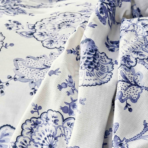 Karaca Home Amar Blau 100% Baumwolle Double Pique Set