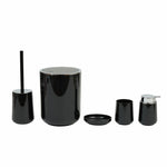 Karaca Home Pretti Badezimmer Set Schwarz 5 Teile