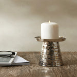 Karaca Moroccan Kerzenständer Silber 10x10x13 cm