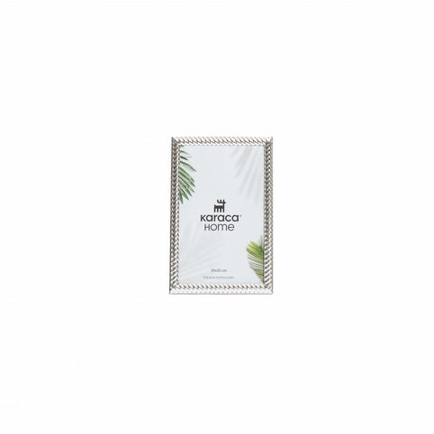 Karaca Home Lola Bilderrahmen Silber 10x15 cm