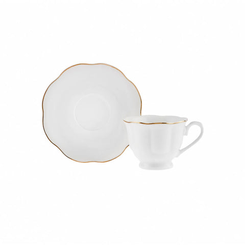 Karaca Bell Kaffeetassen-Set, 6 Personen, 90 ml