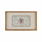 Karaca Home x Arslantepe Mühür Dekoratif Tepsi 24x39 cm