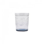 Karaca Sonnenblume Wasserglas, Blau