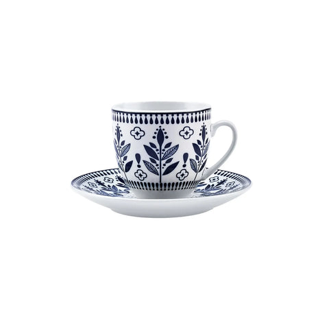 Karaca Peyker Kaffeetassen-Set für 6 Personen, 85 ml