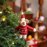Karaca Home New Year Christmas Fare Ağaç Süsü, 12 cm