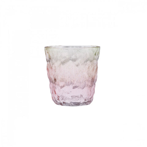 Karaca Gletscherwasser Glas, Rot Grün, 287 ml