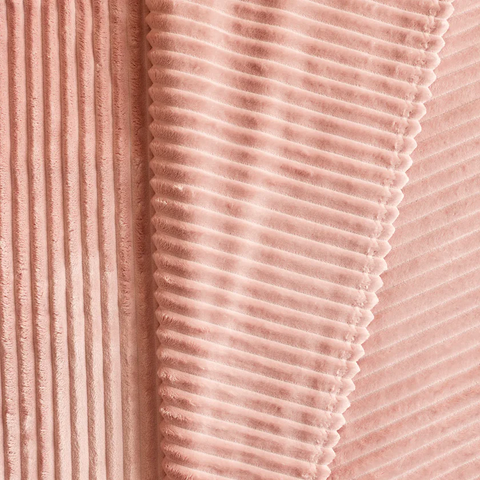 Karaca Ruby Stripe, Wellsoft TV-Decke, Rosa