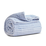 Karaca Ruby Stripe, Wellsoft TV-Decke, Blau