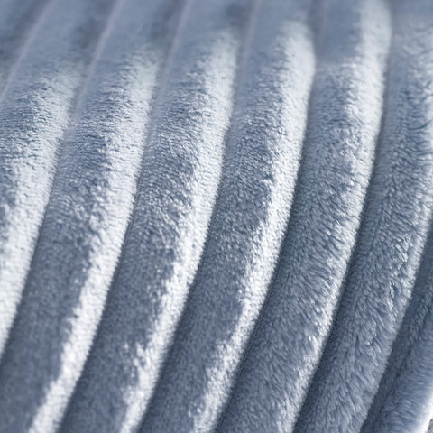Karaca Ruby Stripe Wellsoft Doppel Decke, Blau