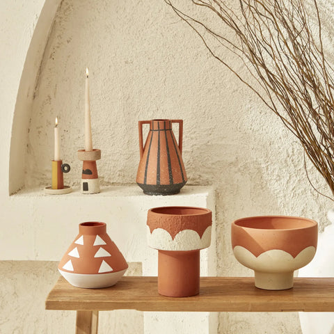 Karaca Home Einfacher Dekorativer Blumentopf, 20x15 cm