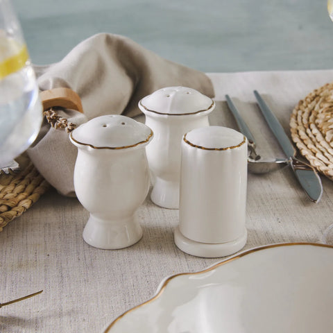 Karaca Pablo New Generation Bone Dinner Set für 12 Personen Gold 59 Teiliges