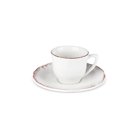 Karaca Elizabeth Ecru Teetasse, 180 ml
