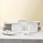 Karaca Vesta Gold 12 Person Dinnerware Set, 52 Piece