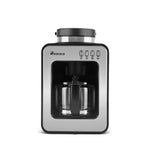 Karaca Grindmaestro Filtre Kahve Makinesi, Kahve Öğütücü, 0,5L, 600W, Inox