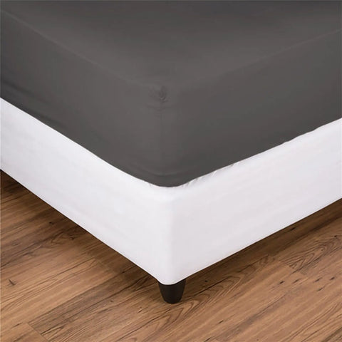 Nautica Jersey Spannbetttuch, Anthrazit, 140x200cm