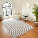 Kaschmir Teppich 7/24 Cosy Premium Bubble Hellgrau 100x150 cm