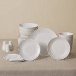 Karaca Forever Bone Arte 53-Piece 12-Person Dinner Set