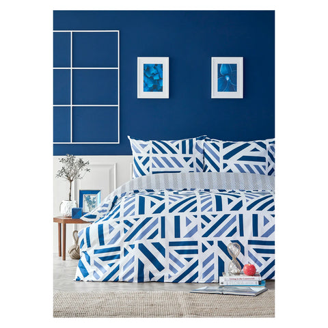 Nautica Home Orıon Bettwäsche Set 100% Baumwolle 135X200 + 80X80