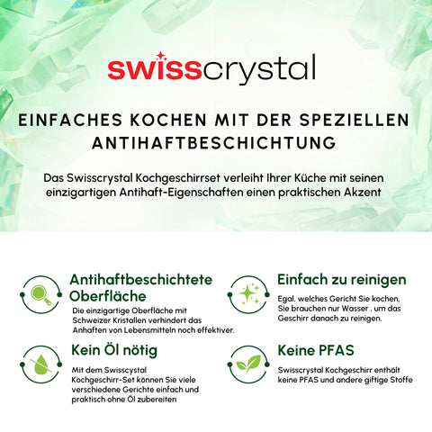 Karaca Swiss Crystal Induktions Pan Cremig, 30 Cm