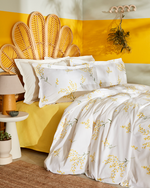 Karaca Loretta Bettbezug-Set, Einzelbett, Gelb