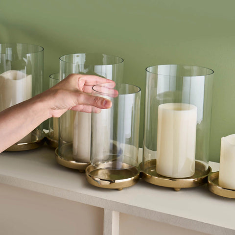 Karaca Agathe 7-Arm Candle Holder, 71 cm