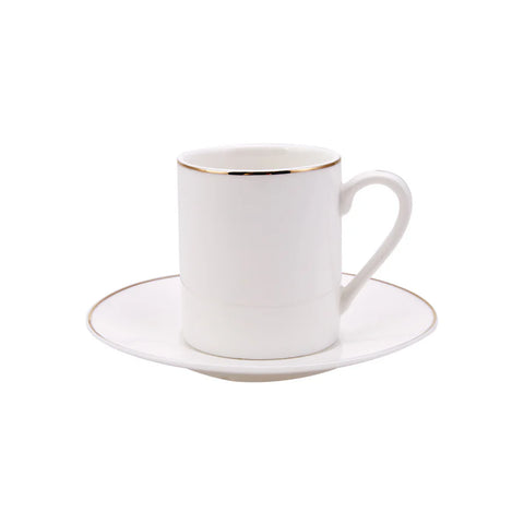 Karaca Elda 12 teiliges Kaffeetassen Set für 6 Personen