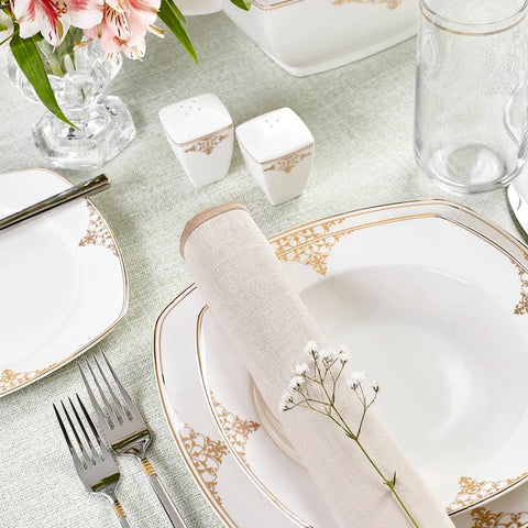 Karaca Milena Gold 60 Pieces, Service for 12